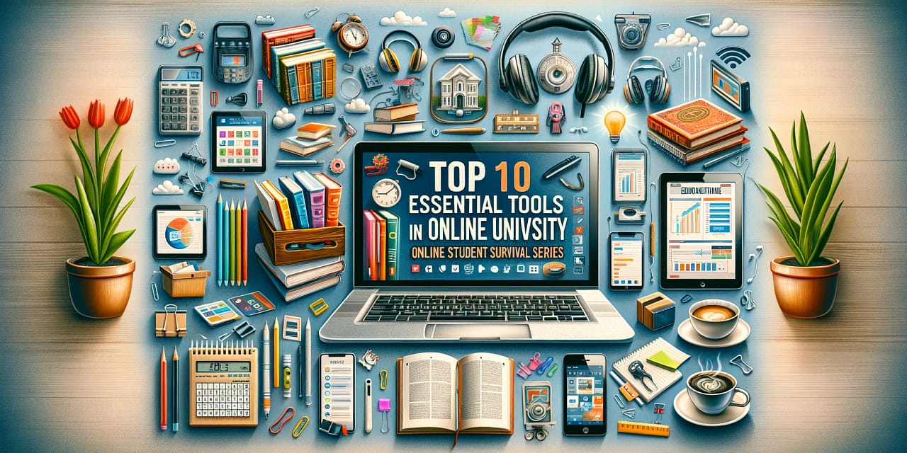 10 THINGS AN ONLINE STUDENT NEEDS TO SURVIVE UNIVERSITY